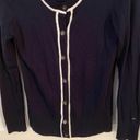 Tommy Hilfiger Lightly used navy blue  cardigan size medium Photo 3