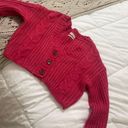 Urban Outfitters Pink Cropped Sweater Photo 2