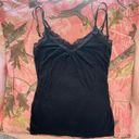 EXPRESS y2k vintage  black lace cami top Photo 5