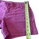 prAna  Hiking Shorts Organic Cotton Blend Hiking Camping Outdoors Womens Size 4 Photo 5