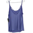 Old Navy Active Purple X-Back Workout Top Photo 1