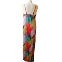 Pretty Little Thing  || Multi Printed Plisse Strappy Maxi Dress Sz 14 Photo 6