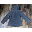 st. john's bay  Pea Coat Women Medium Wool Blend Double‎ Breasted Photo 6