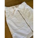 ALC Frank A.L.C. Christie Tie Waist Zip Front Denim Skirt Eggshell Women's Size 0 Photo 5