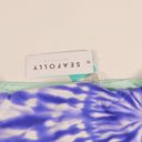 Seafolly NWT  X Revolve Beach Break High Rise Bottom in Dazzling Blue Photo 4