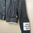 Victoria's Secret Victoria Secret Grey Bomber Cropped Jacket Size Small Photo 4