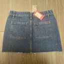 Edikted NWT  Jessie Denim Mini Skirt Photo 3