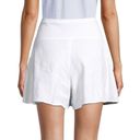 Vince NWT  Linen Blend Pull On High Waisted Flounce Flared Shorts White Womens 10 Photo 1