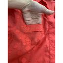 Chico's  0 Button Down Shirt Womens S Texture Dot Long Sleeve Collar Cotton Photo 1