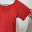 n:philanthropy NWT  Red Women Medium One Shoulder Eve Tee Short Sleeve Photo 2