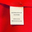 Parker  Tara Red Flared Pleated Skirt Stretch Mini Dress M Photo 12