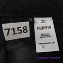 Hudson Jeans New! Hudson Heidi High Rise Flare Jeans Scout Wash Black Stretch Denim, size 32 Photo 13