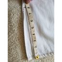 Hidden Jeans  Happi  White w/Gold Stitching Flare Leg w/ Side Slits Women's Sz 26 Photo 12