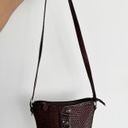 Brighton  Genuine Leather Shoulder Bag Purse - Brown Weave Photo 1