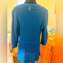 DKNY  Button Down Open Weave Sweater Photo 1