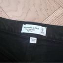 Abercrombie & Fitch  High Rise Mom Shorts Curve Love Black 4” Photo 2