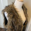 Full Tilt Women’s  FAUX FUR VEST. Size Medium Photo 0