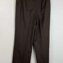 Lafayette 148  Womens Wide Leg Dress Pants Size 4 Brown Pleated Virgin Wool Photo 1