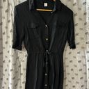 Divided Button Up Dress Photo 0