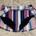 Cacique  Swim Striped Swim Skirt Bottom Photo 5