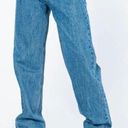 Princess Polly Holly Asymmetric Straight-Leg Jeans Photo 0