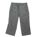 Mountain Hardwear * Hiking Crop Pant Womens Sm? Gray Zippered Pockets Activewear Photo 0