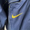 Nike Vintage 90s  University of Michigan U of M Wolverines Lined Windbreaker M Photo 9