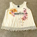 Bobeau  “Magnificent” Floral Boho Tank Top Photo 0