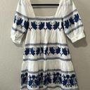 Moda  INTERNATIONAL Grecian Embroidered Floral Cotton Dress, Size 2 Photo 8