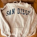 San Diego Oversized Hoodie Gray Size M Photo 0