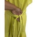 Natori josie  yellow a line sleeveless casual summer  dress size 14 Photo 7