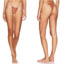 Free People NWT Stone Fox Swim x  Wild Cat River Bottom Medium Brown Cheeky Photo 1