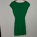 Aritzia Wilfred Free Cut-Out Knit Mini Dress In Green Size Large Photo 6