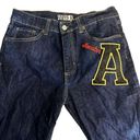 aniye by monster 69 patch blue crop jeans Size 28 Photo 3