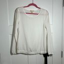 Michael Kors oversized medium/fitted large white top, bridal bachelorette top Photo 0