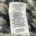 Hinge Anthropologie  Angora Wool Blend Cardigan Womens Sz S‎ Blue Gray Open Front Photo 11