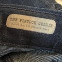 AG Adriano Goldschmied Adriano Goldschmied The Pintuck Goldie Patch Pocket Bell Bottoms Size 26 Photo 4