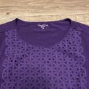 Coldwater Creek Purple Design Women’s T-shirt Photo 2