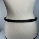 Chico's NWT Chico’s Thin Brown Belt with Oversized Brass Hook and Circle Buckle Photo 2