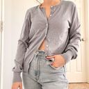 Banana Republic  Cotton Cashmere Cornflower Cardigan Photo 2