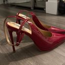 Steve Madden Cherry Red Pointed Toe Heels Photo 1