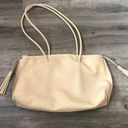 Gucci  Drawstring Leather Tassel Shoulder Bag Cream Photo 4