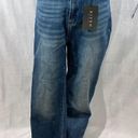 Risen frayed hem ankle flare high rise blue jeans size 31 NWT Photo 1