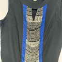 Coldwater Creek  blue and black dot dress tank top Photo 1