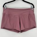 Lululemon  Speed Up Short High Rise 2.5” Figue Stretch Zip Pocket Purple Pink 6 Photo 6