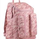 East sports pink camo very roomie backpack. Withpadded straps n strap to hang up Photo 0