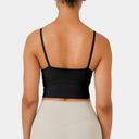 Halara Basic Padded Workout Cropped Tank Top, Black, Size L, NWT Photo 1