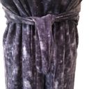 Patagonia Kiawah Island Dress L Blue Tie Dye Racer Back Front Tied Knee Length Photo 5