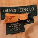 Ralph Lauren  Orange Artsy Funky Peasant Boho Kid Core Corduroy Pants Size 10 Photo 6