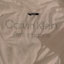 Calvin Klein NWOT  Puffer Vest Hooded Jacket Black Accent Size XL Photo 3